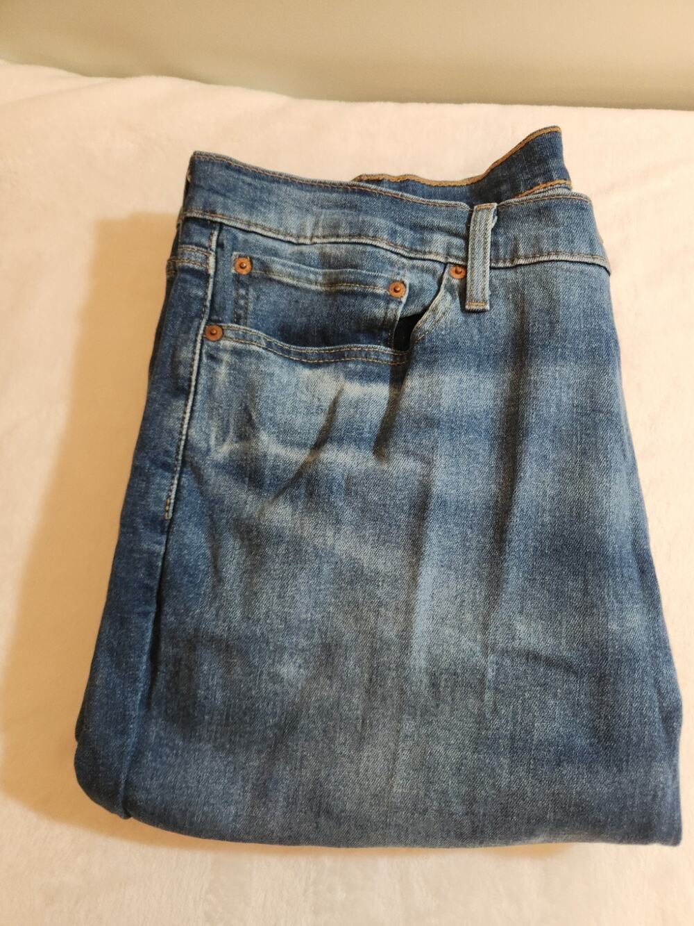 Levi's 541 Jeans Mens 38 X 32 (Actual 40 X 30) Blue Athletic Taper Y2K Workwear